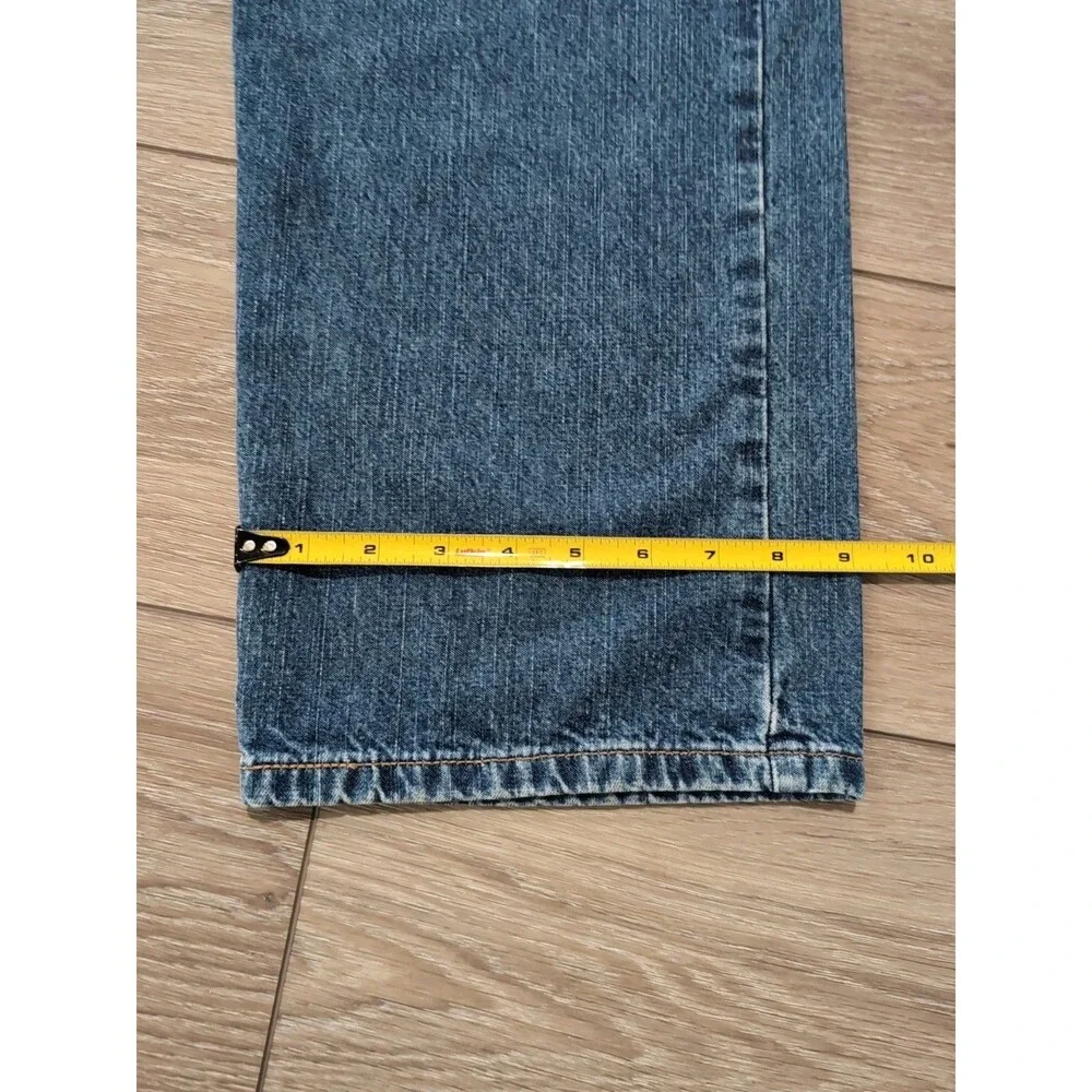 VINTAGE '03 LEVI'S 505 MEN'S BLUE JEANS Regular Straight SZ 40X30 Med Wash EUC